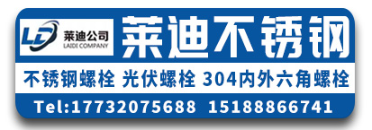 莱迪不锈钢螺栓 内外六角螺栓