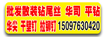 甄钻钻尾丝
