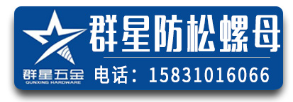 群星防松螺母 防松母