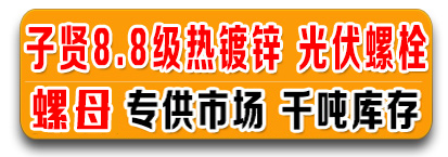 子贤 8.8级热镀锌  光伏螺栓