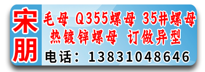 宋朋毛母 Q355螺母 35#螺母 热镀锌螺母