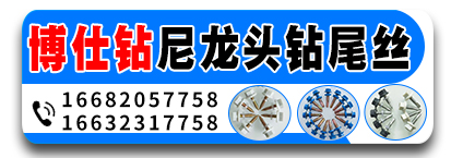 博仕钻尼龙头钻尾螺钉