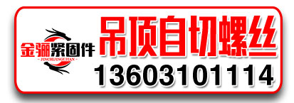 金骊吊顶自切螺丝