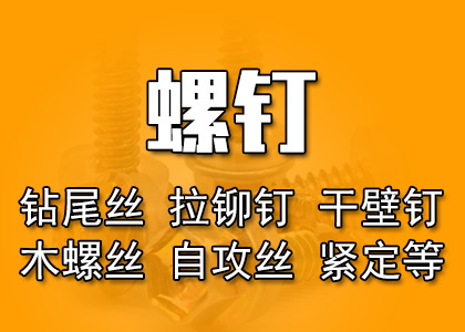 钻尾丝，拉铆钉