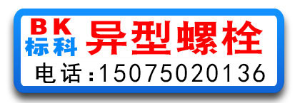 标科热打高强度螺栓 异形螺栓 数控加工