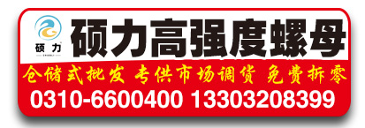 硕力高强度螺母