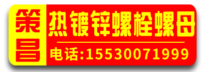 策昌热镀锌螺栓 热镀锌螺母​