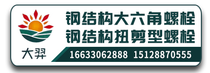 宁波大羿钢结构大六角螺栓  扭剪型螺栓