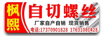 枫熙自切螺丝 自切螺栓
