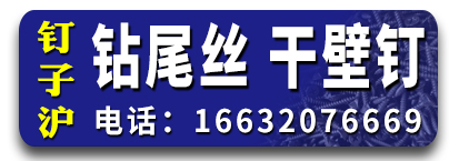 钉子沪钻尾丝干壁钉