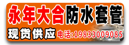 大合防水套管-常年现货供应