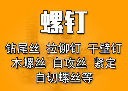 钻尾丝，拉铆钉
