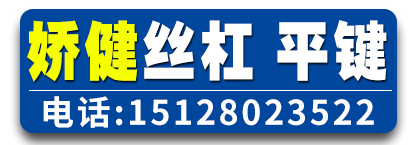 娇健丝杠 平键