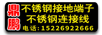 鼎鹏不锈钢接地端子  不锈钢连接线